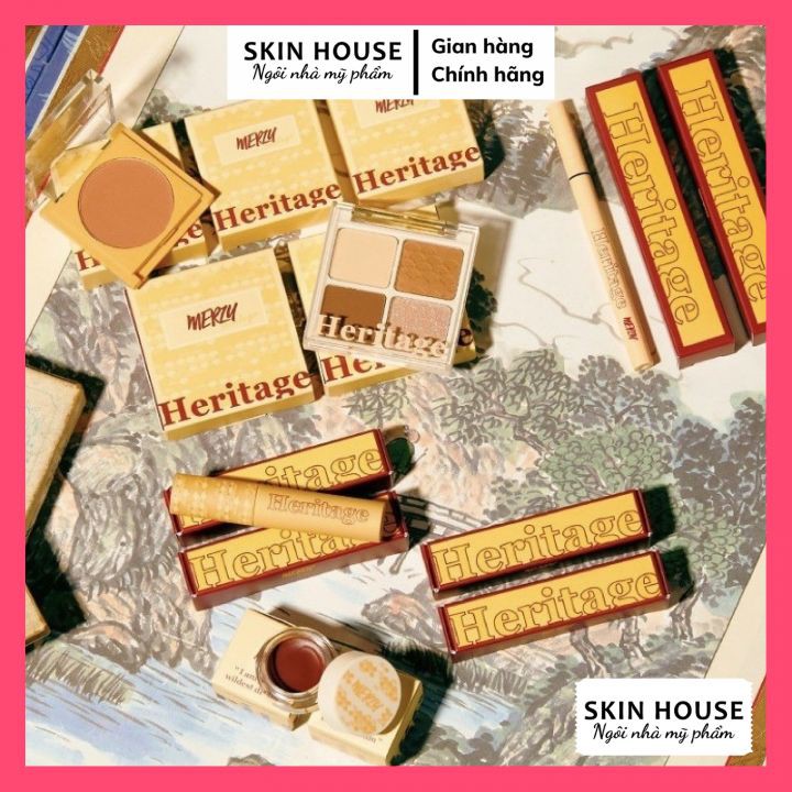 Son Kem Merzy Heritage - Son Kem Lì, Mềm Mịn Merzy The Heritage Velvet Tint 4.5g