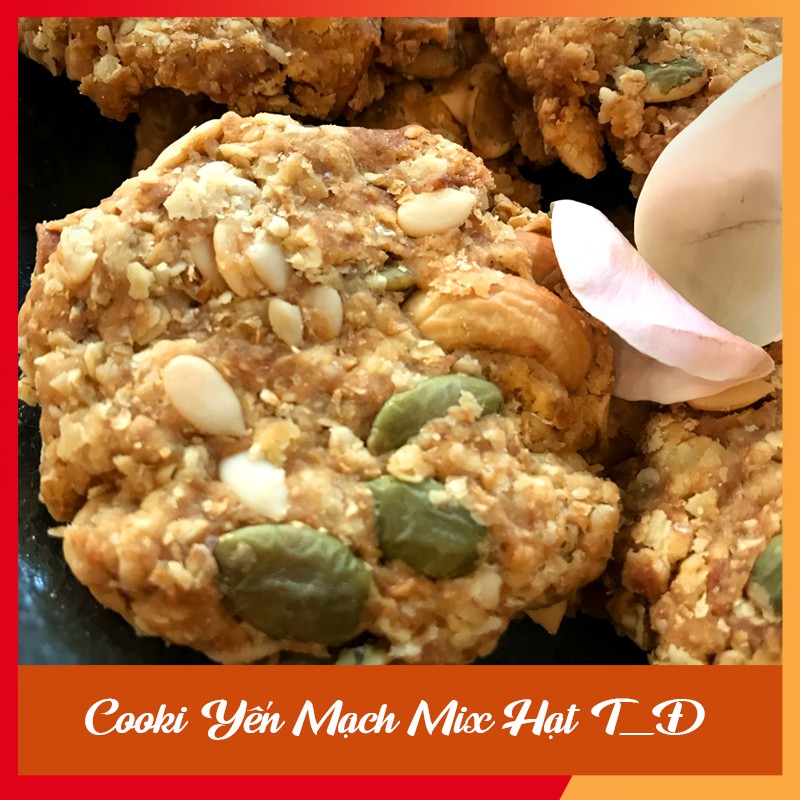 Bánh Ăn Kiêng 🍪 GIẢM CÂN 🍪 Cookie Yến Mạch Mix Hạt Tiểu Đường_ Bánh dành cho người tiểu đường ăn kiêng, giảm ký | BigBuy360 - bigbuy360.vn