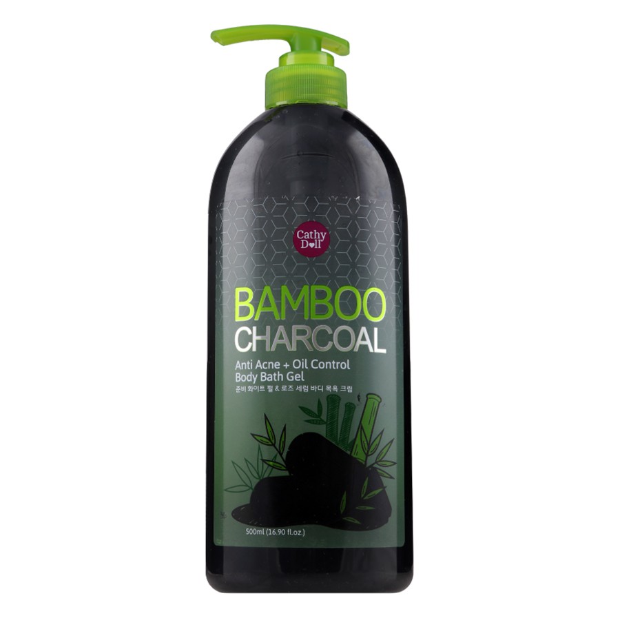 Sữa Tắm Than Tre Thái Lan trắng da,giảm thâm,ngăn ngừa mụn Bamboo Charcoal 500ml - Thái Lan