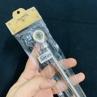 Pas giữ má đùm cho yamaha sirius full inox sáng bóng, sang trọng