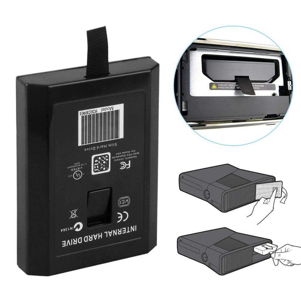 Vỏ Ổ Cứng Thay Thế AUGUSTINE Cho Xbox 360 Slim Xbox 360 HDD Ốp