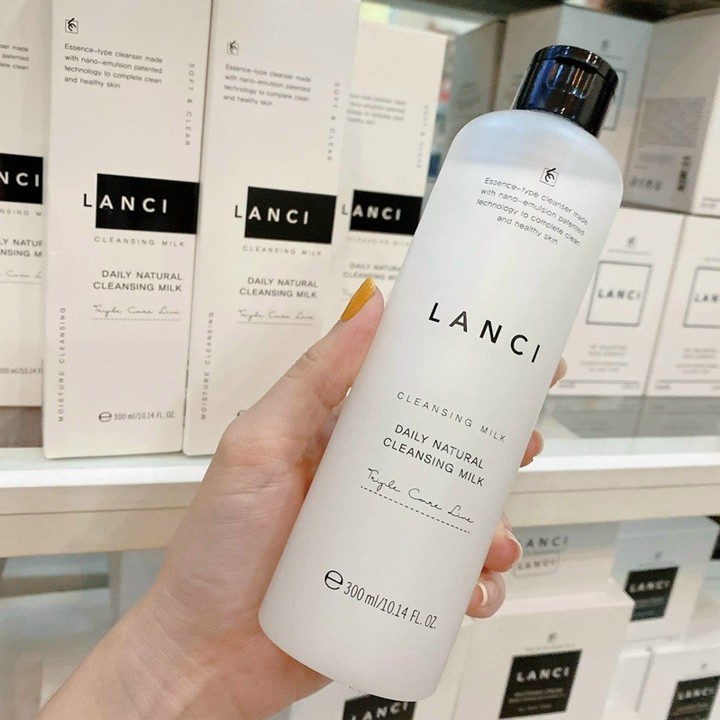 Sữa Tẩy Trang Lanci Daily Natural Cleansing Milk Hàn Quốc