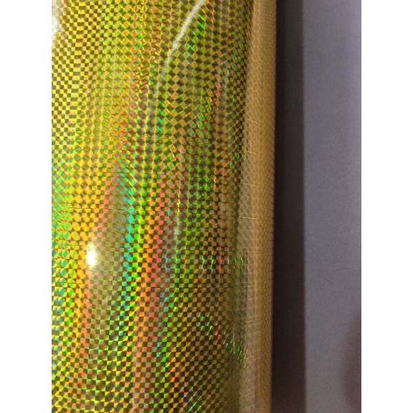 Đề can vàng óng ánh - Khổ 60cm(Bán theo mét).