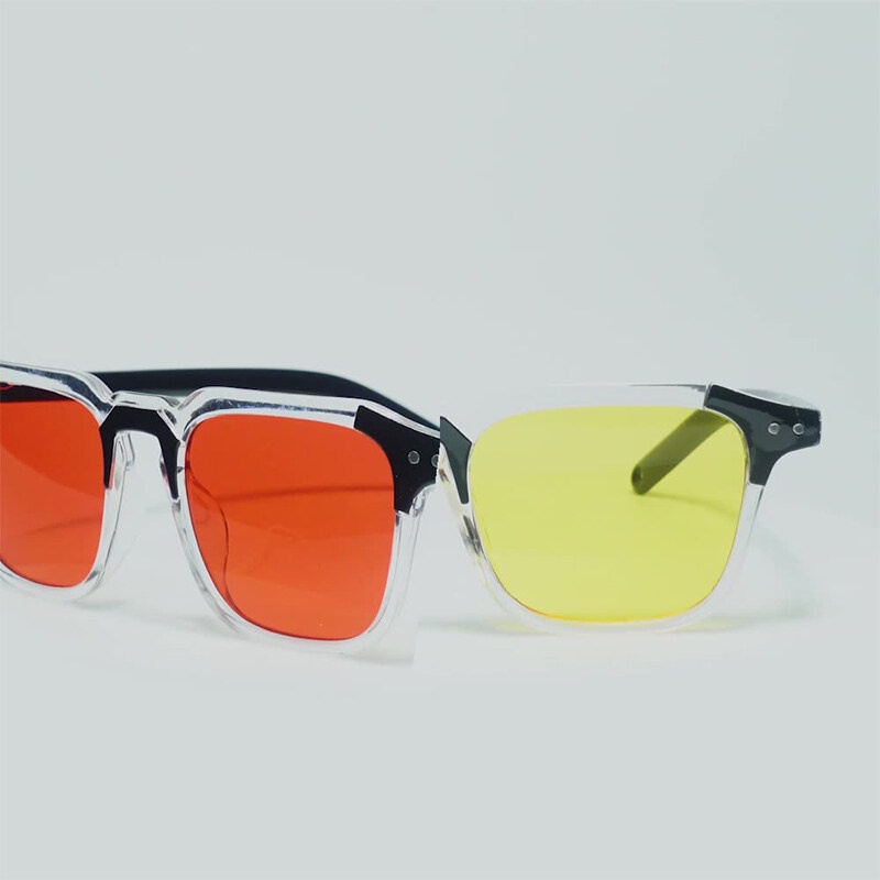 Kính Mát Gọng Vuông Phong Cách Hip hop Thời Trang 2022 Mới Cho Nam Và Nữ