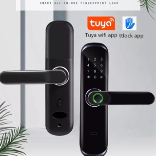 Khoá cửa vân tay 6 chức năng dùng App Ttlock