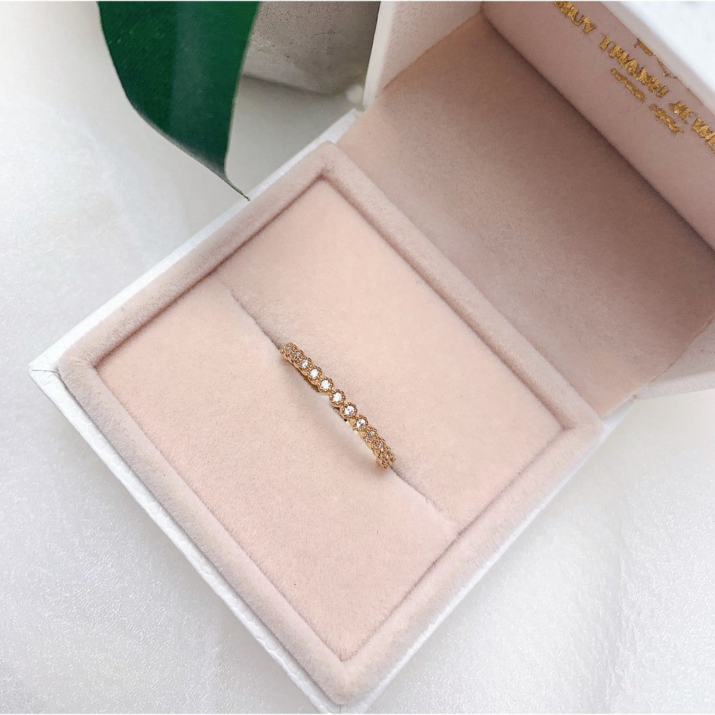 Nhẫn nữ vàng 10k NLF05 Huy Thanh Jewelry