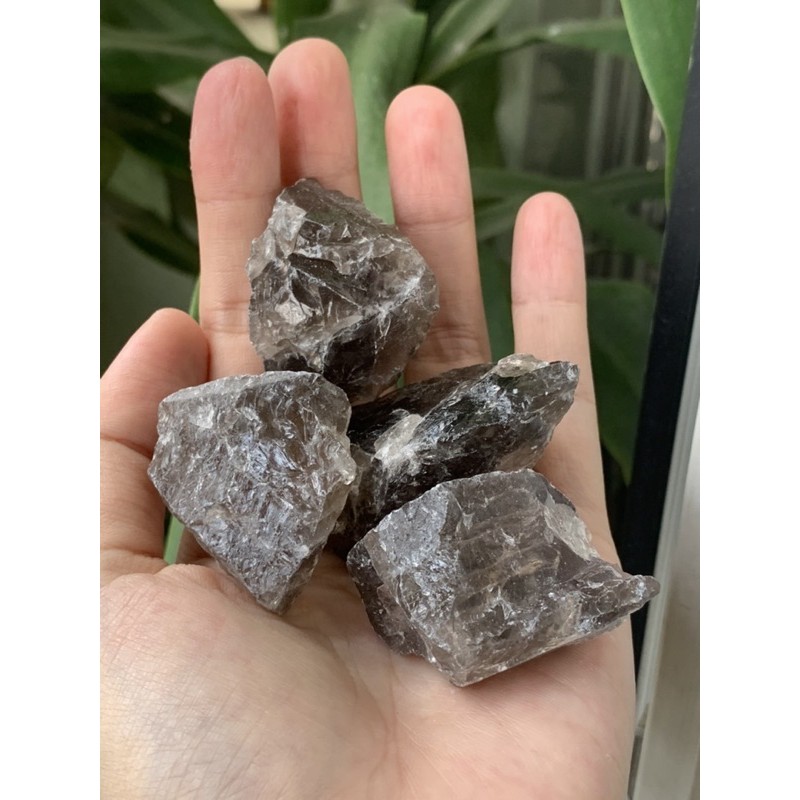 Đá thô tự nhiên nhiều màu sắc 100gr - NATURAL RAW STONES - Fluorite cầu vồng Sunstone Rose Lemon Khói Lapis