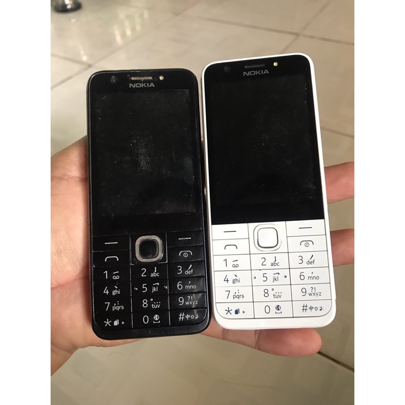 xác nokia 230 trắng màn