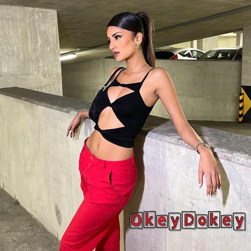 Áo Hai Dây Màu Trơn Dáng Ôm Thời Trang Mùa Hè Cho Nữ