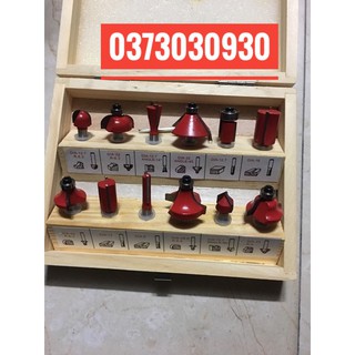 Bộ 12 mũi soi cốt 6,35mm và 12,7mm loại tốt