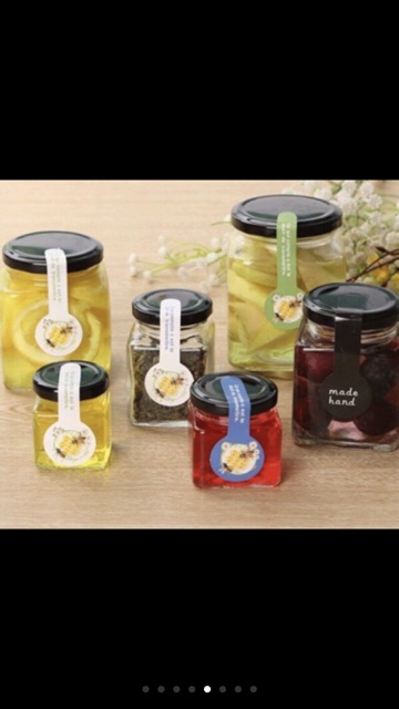 Hũ thuỷ tinh vuông 200ml | BigBuy360 - bigbuy360.vn