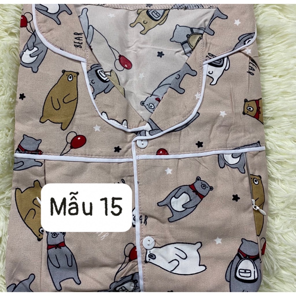Bộ đồ bầu và sau sinh dài tay nhiều họa tiết siêu sinh cho mẹ bầu mặc nhà BP JM930 (Bộ có khóa hoặc túi như hình)