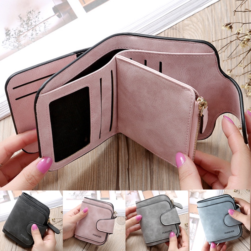 Ví Da pu Dài / Dài mini Có Ngăn Đựng Thẻ / Điện Thoại Tiện Lợi