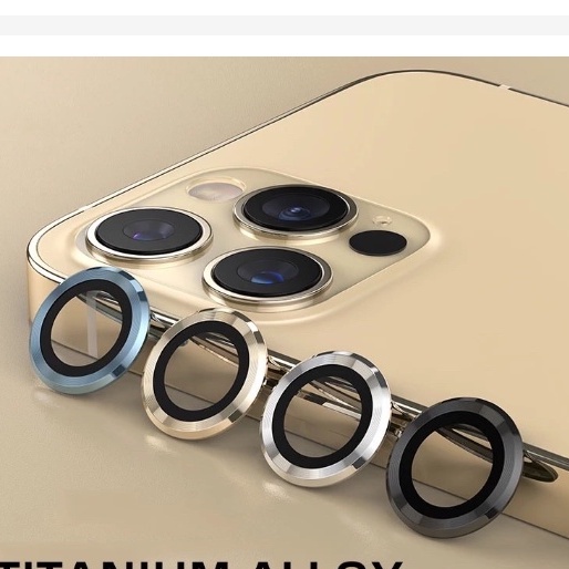 Bộ 3 dán mắt camera bảo vệ vành nhôm + kính cho Samsung Z Fold 5, Z Fold 3 5G, Z Fold 4,