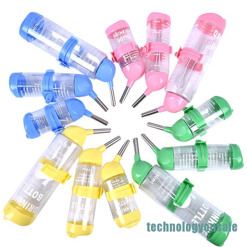 Bình uống nước nhựa treo lồng cho chuột hamster