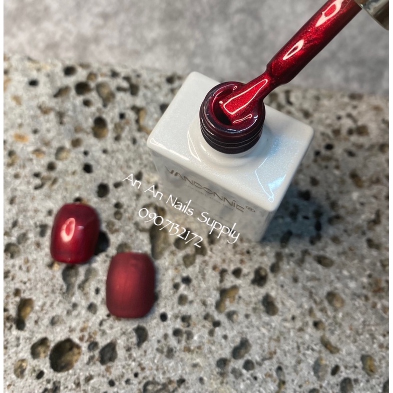 Sơn gel màu đỏ tuyết , sơn gel lẻ đỏ noel năm mới