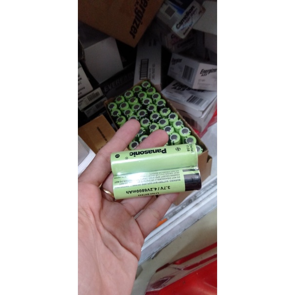 Pin sạc Li-Ion Panasonic NCR18650A 6800mAh 3.7V - SH1933 Không dây có núm