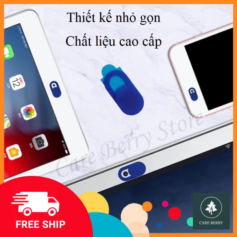 Miếng Dán Che Webcam Siêu Mỏng Bảo Vệ Camera Điện Thoại Laptop IPAD