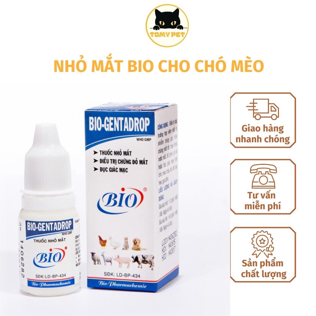 Nhỏ mắt cho chó mèo Bio-Gentadrop