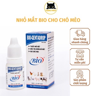Nhỏ mắt cho chó mèo Bio-Gentadrop
