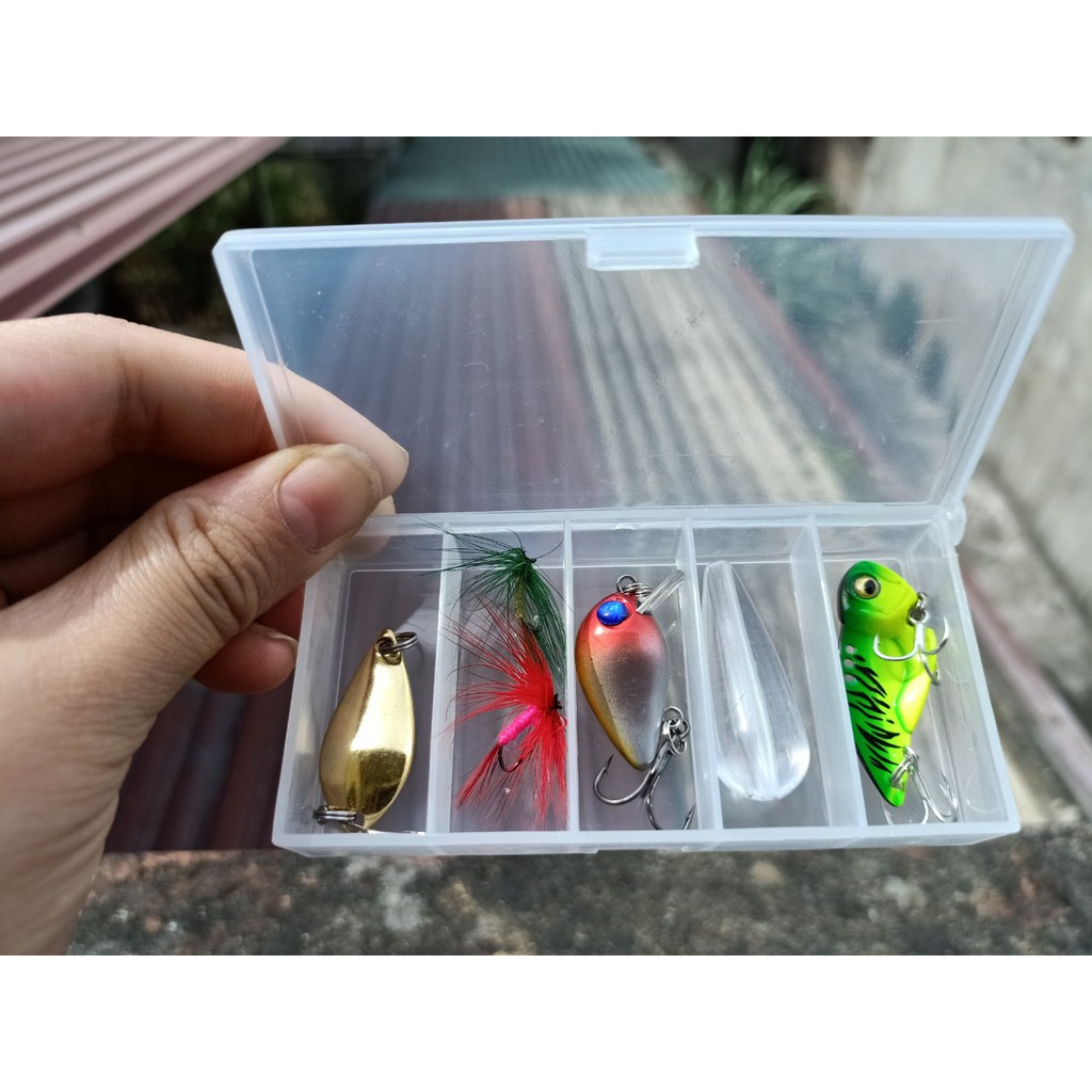 bộ mồi câu lure siêu nhạy cá _BM_ 04