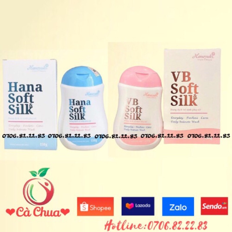 Dung Dịch Vệ Sinh Hana Soft Silk