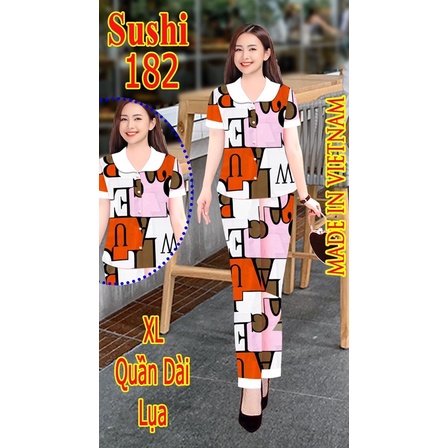 🪴🪴ĐỒ BỘ PIZAMA CHẤT LỤA HOẠ TIẾT LẠP THỂ | BigBuy360 - bigbuy360.vn