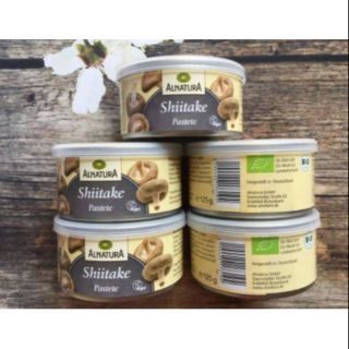 Pate nấm hương hữu cơ thuần chay Alnatura 125gram Đức. 100% hàng nội địa Đức đầy đủ bill. Hạn sử dụng 2020