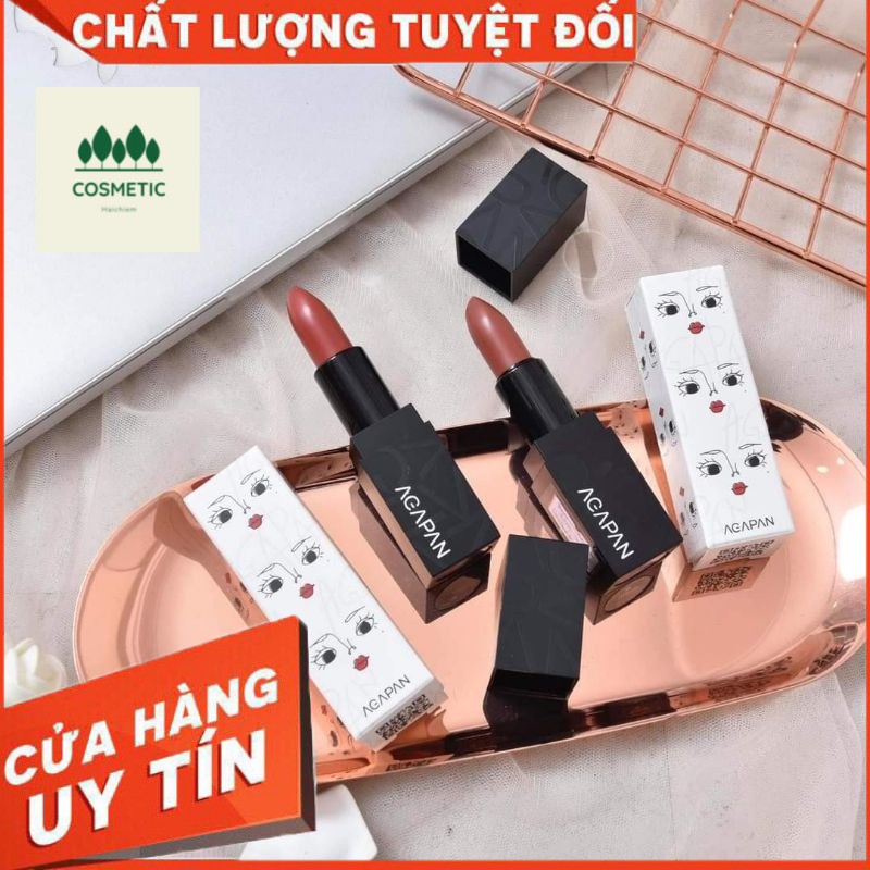 [𝐅𝐑𝐄𝐄 𝐒𝐇𝐈𝐏] Son thỏi lỳ Hàn Quốc Agapan Pit A Pat