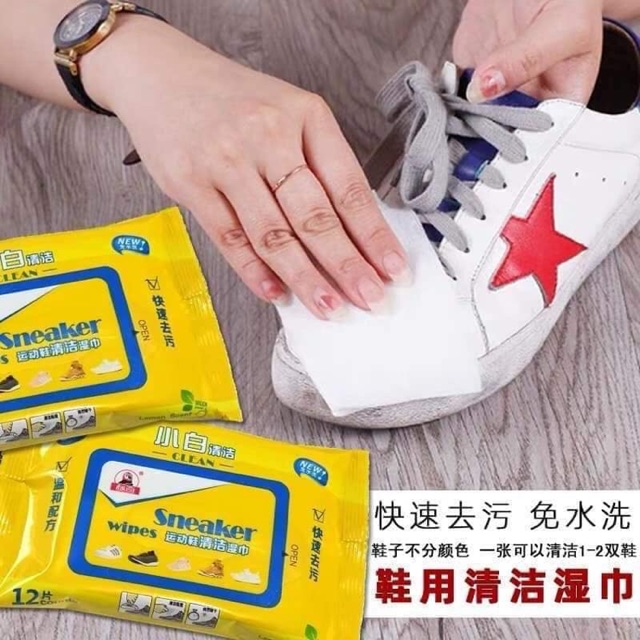 GIẤY VÀNG LAU GIẦY THẦN THÁNH SNEAKER
