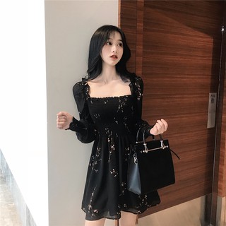 (ORDER) Váy hoa cổ vuông dáng đẹp