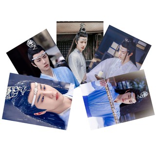 3- 5 Tranh Poster Vương Nhất Bác - Lam Vong Cơ- TRẦN TÌNH LỆNH 21cmx30cm