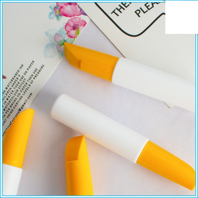 Bút rỗng 15ml có cọ quét dùng nạp  sơn/mực/chất lỏng tùy chỉnh (1 cái-màu ngẫu nhiên)
