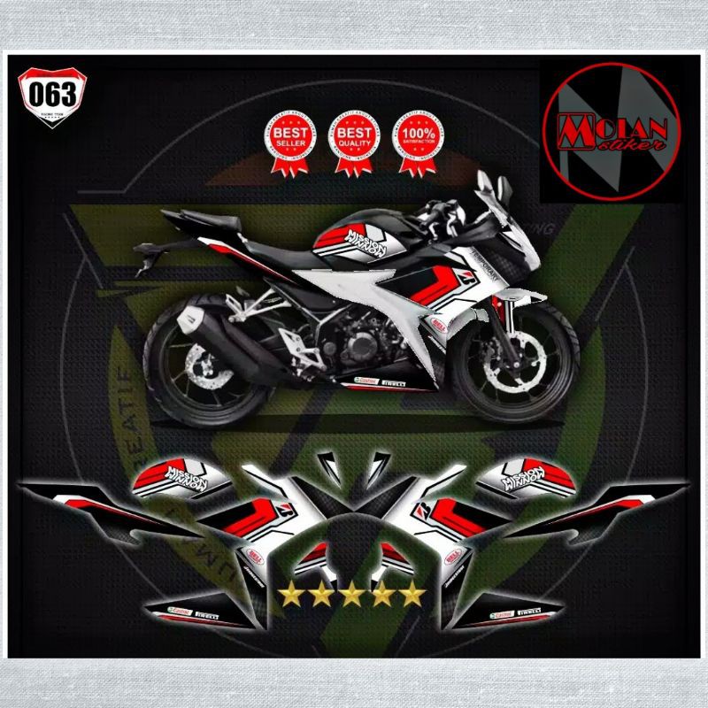 Sticker Dán Trang Trí Xe Honda Cbr 150 R Facelift 2017-2020