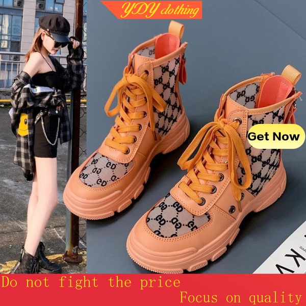 Giày Bốt Phối Lưới Thoáng Khí Thời Trang Mùa Hè Cho Nữ Dr. Martens 2021