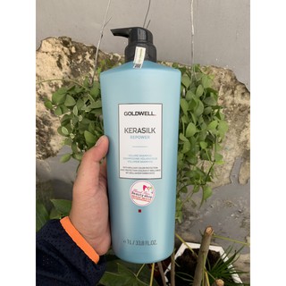 Dầu gội tăng phồng Goldwell Kerasilk Repower Volume Shampoo 1000ml "