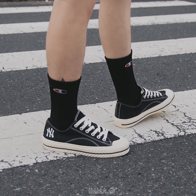 CHÍNH HÃNG IMMA.G | GIÀY MLB PLAYBALL đen thấp