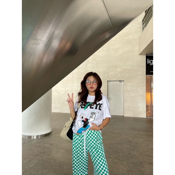 Comic - Áo popeye màu trắng 93%