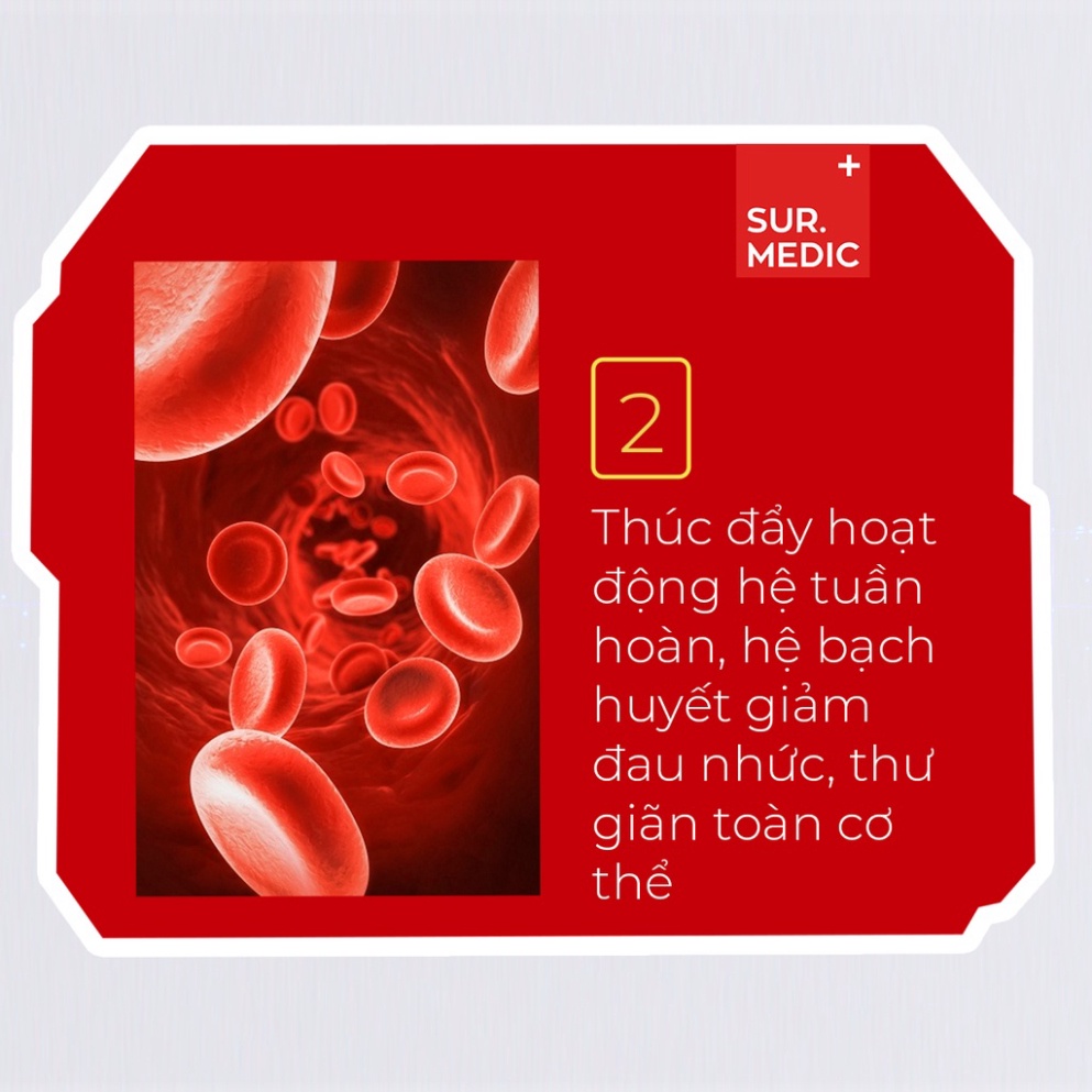 Thanh Lăn Massage Tan Mỡ SURMEDIC Săn Cơ Định Hình Body SUR.MEDIC+ Fit