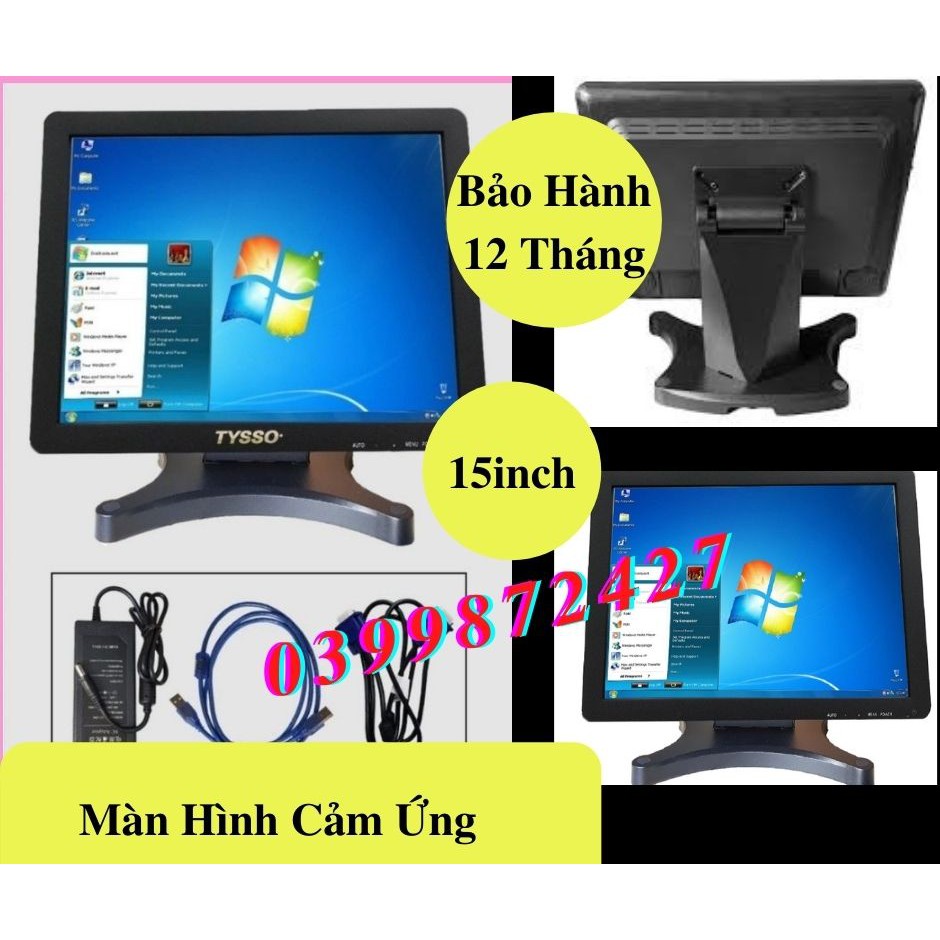 Màn hình cảm ứng Tysso - 15 Inch