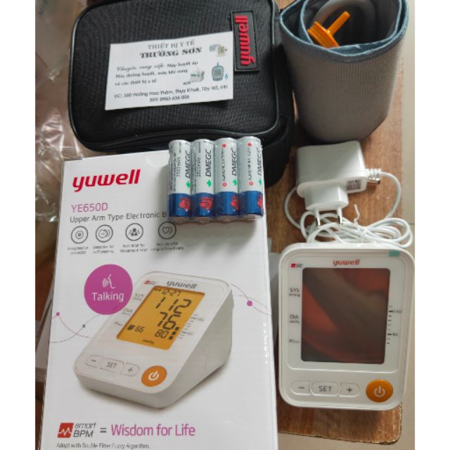 Máy đo huyết áp nói tiếng Việt Yuwell