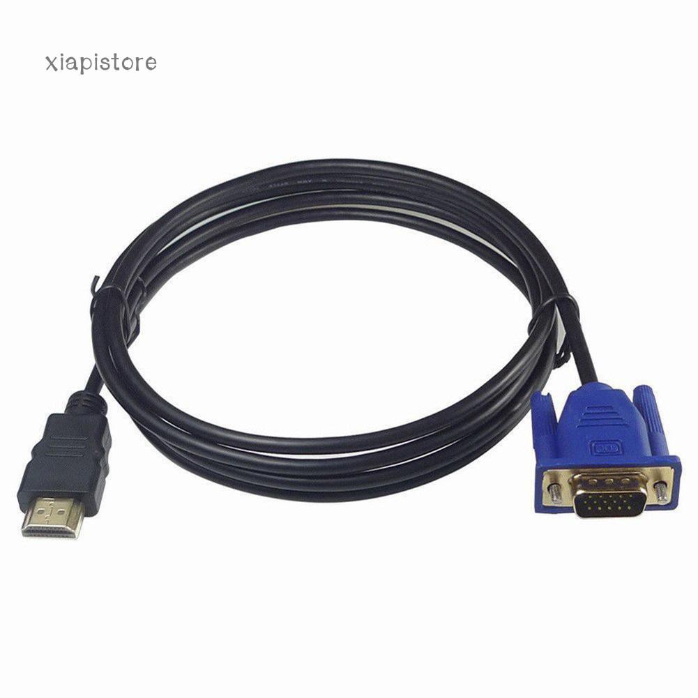 Dây cáp chuyển đổi cổng HDMI sang VGA dài 1.8m chất lượng cao