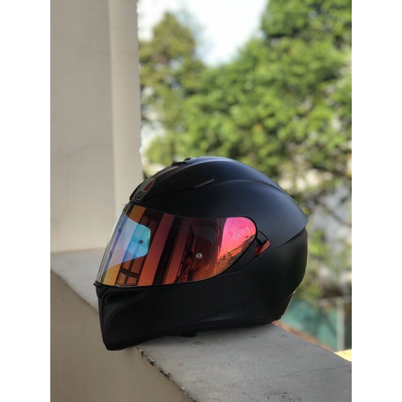 Kính rainbow thay thế cho nón fullface AGV K1, K3SV, K5, K5S