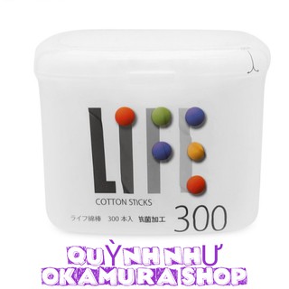 Okamura - tăm bông life 300 que