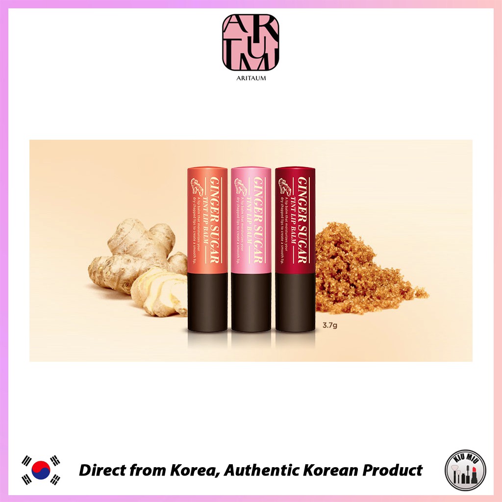 ARITAUM Ginger Sugar Tint Lip Balm 3.7g *ORIGINAL KOREA*