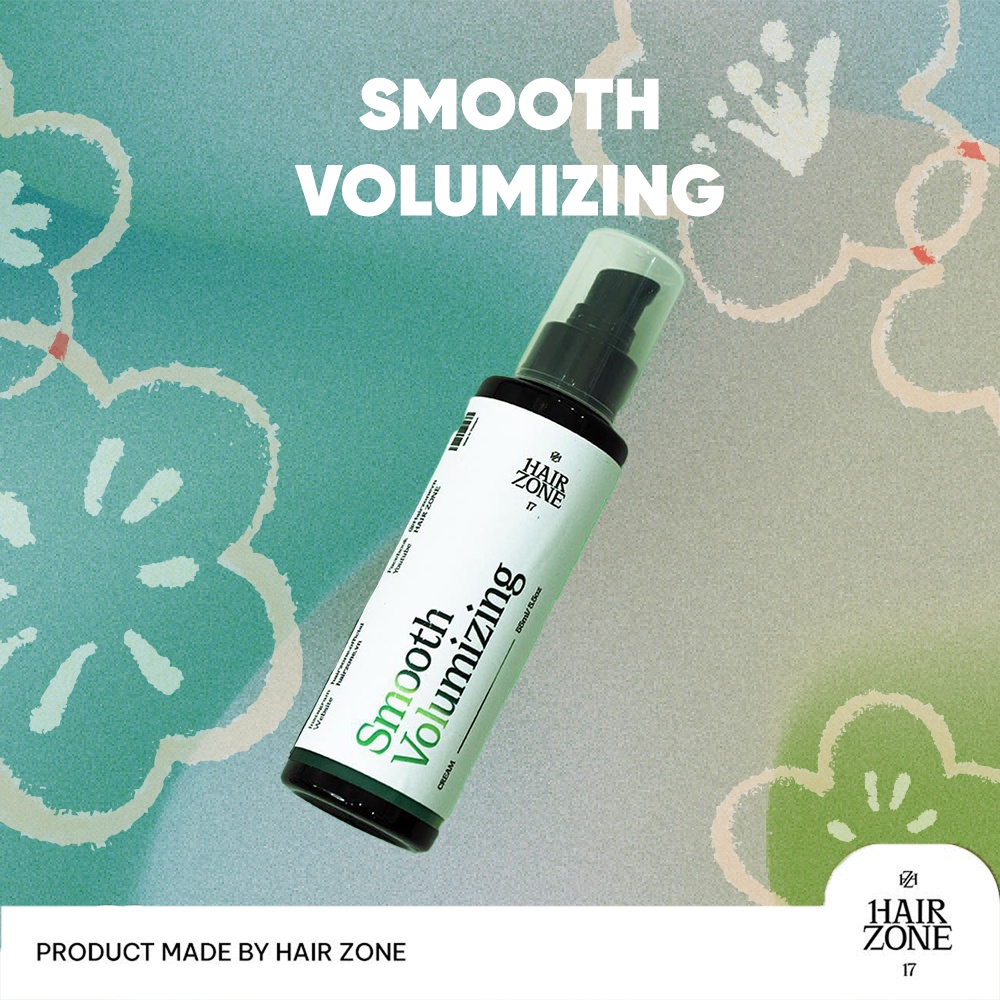 [Hair Zone ] Dưỡng tóc Smooth Volumizing Cream giữ tóc mướt suốt 12h tóc bóng mượt chính hãng Hairzone