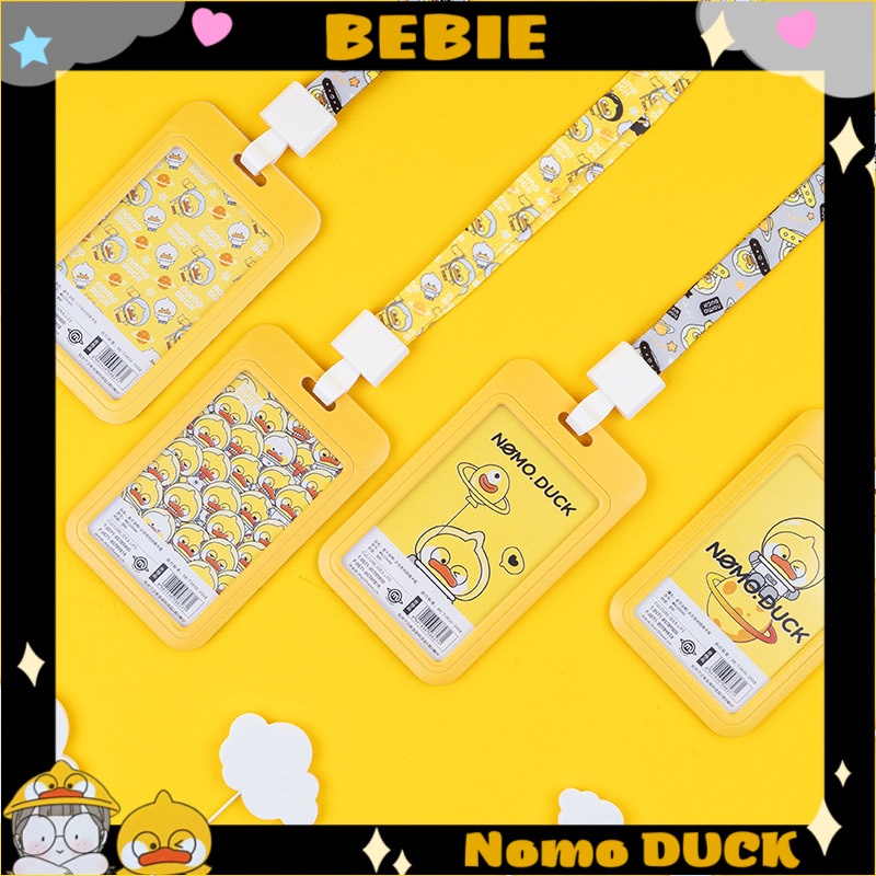 Thẻ đeo sinh viên in hình vịt cute, Thẻ học sinh Nomo Duck BeBie - BP546