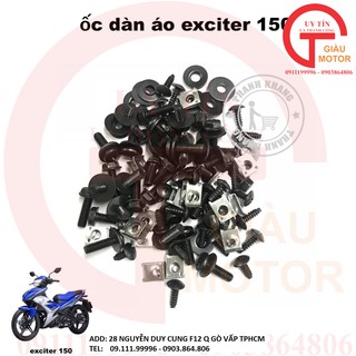 BỘ ỐC LẮP DÀN ÁO CHO XE EXCITER 150