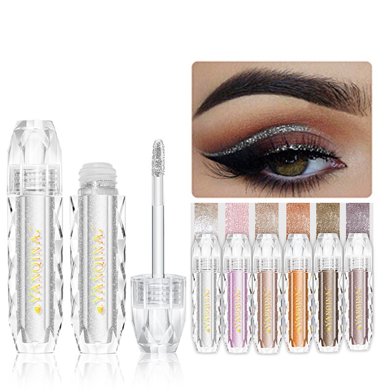 Phấn Mắt Dạng Lỏng Ánh Kim Tuyến Lấp Lánh Với 6 Màu Lựa Chọn