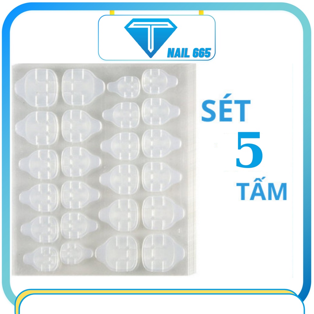 Miếng dán móng giả Silicon hai mặt dùng để dán móng giả cao cấp